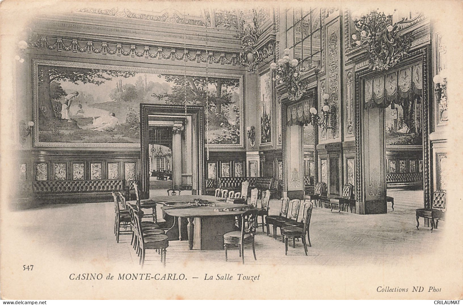 98-MONTE CARLO LE CASINO-N°T5277-B/0053 - Other & Unclassified