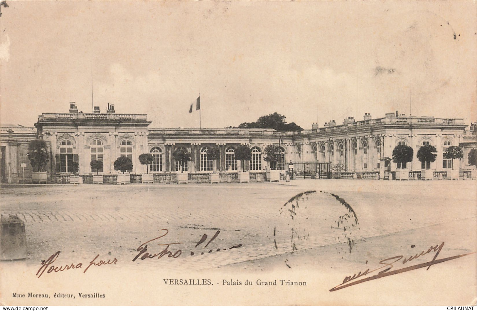 78-VERSAILLES LE PALAIS-N°T5277-A/0297 - Versailles (Schloß)
