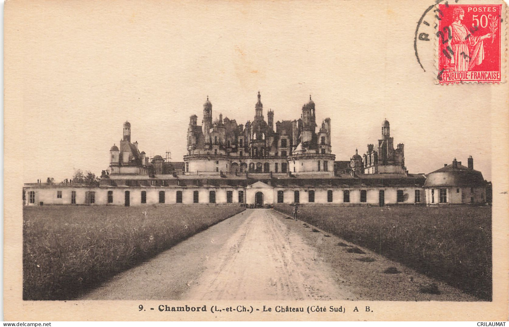 41-CHAMBORD LE CHÂTEAU-N°T5277-A/0207 - Chambord