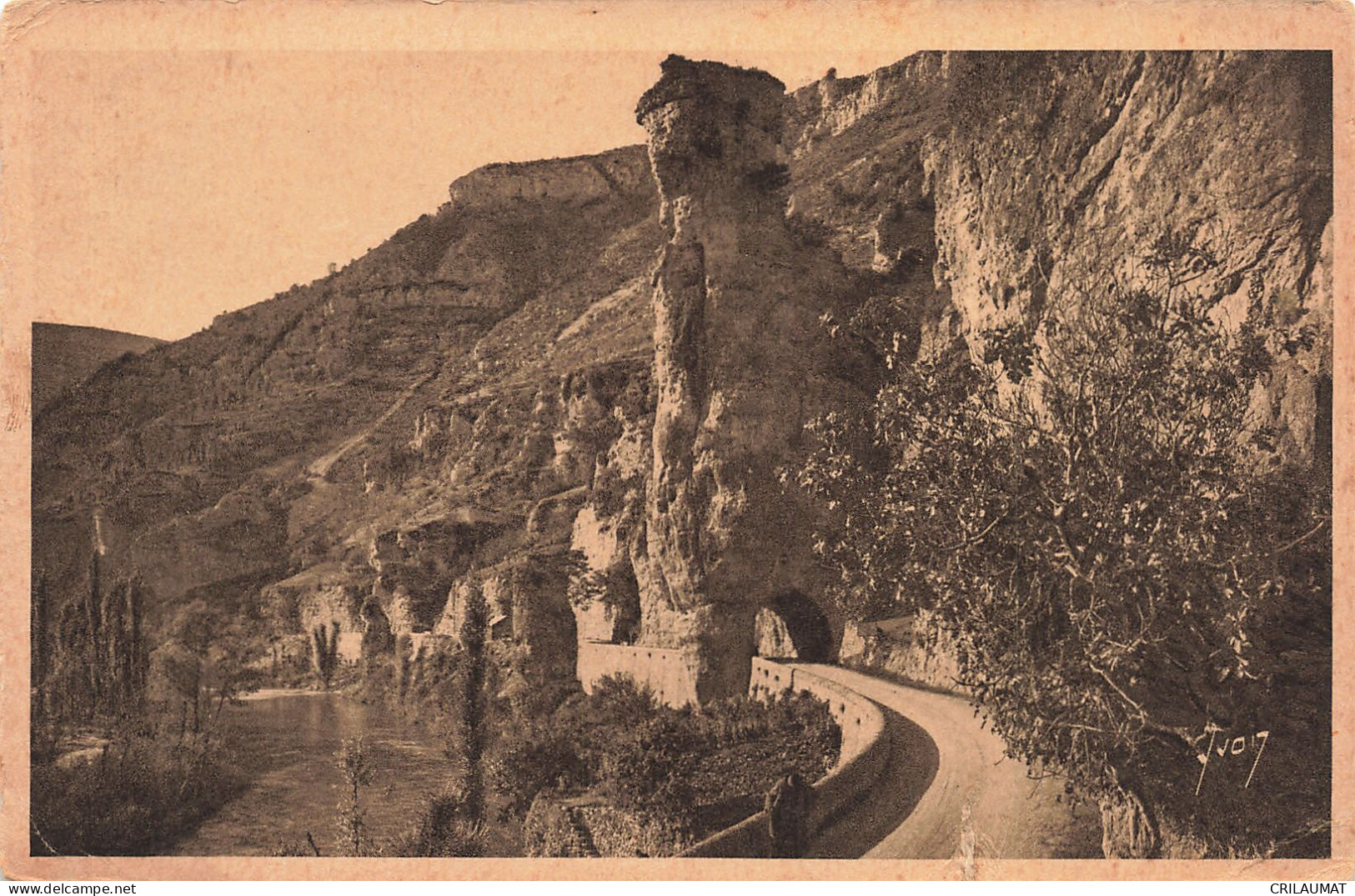 48-GORGES DU TARN POUGNADOIRE LA TOUR EIFFEL-N°T5277-A/0163 - Gorges Du Tarn