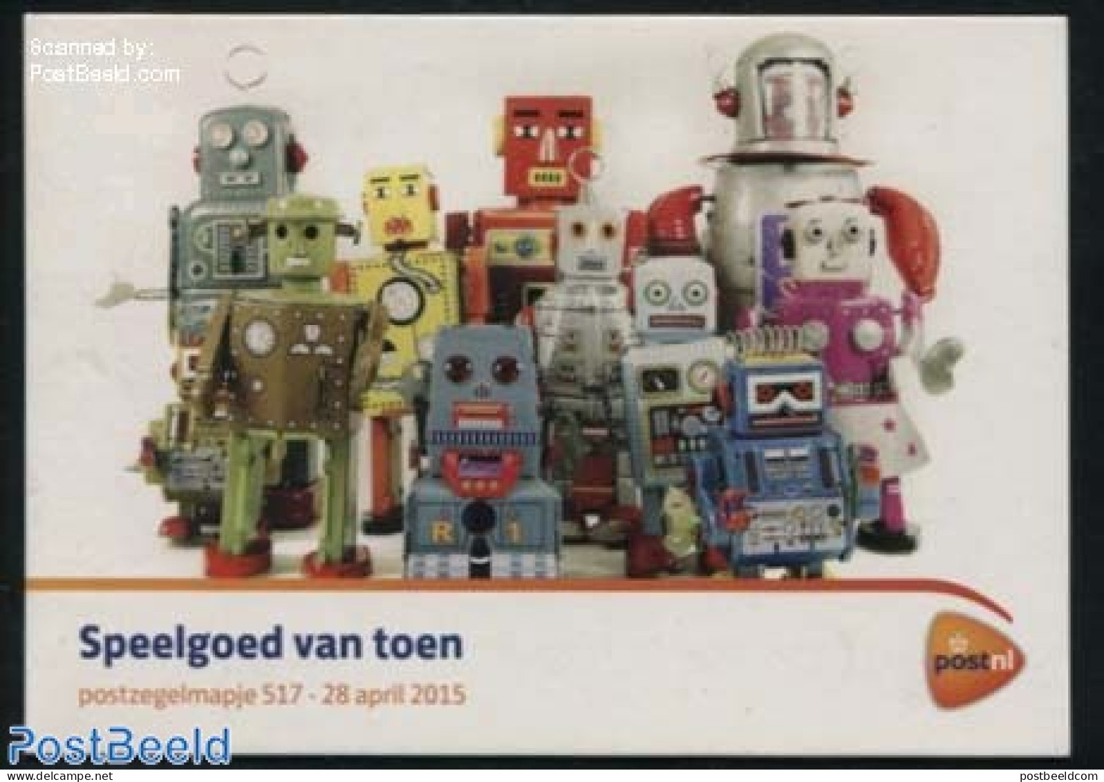 Netherlands 2015 Toys From The Past, Presentation Pack 517, Mint NH, History - Various - Europa (cept) - Toys & Childr.. - Ungebraucht