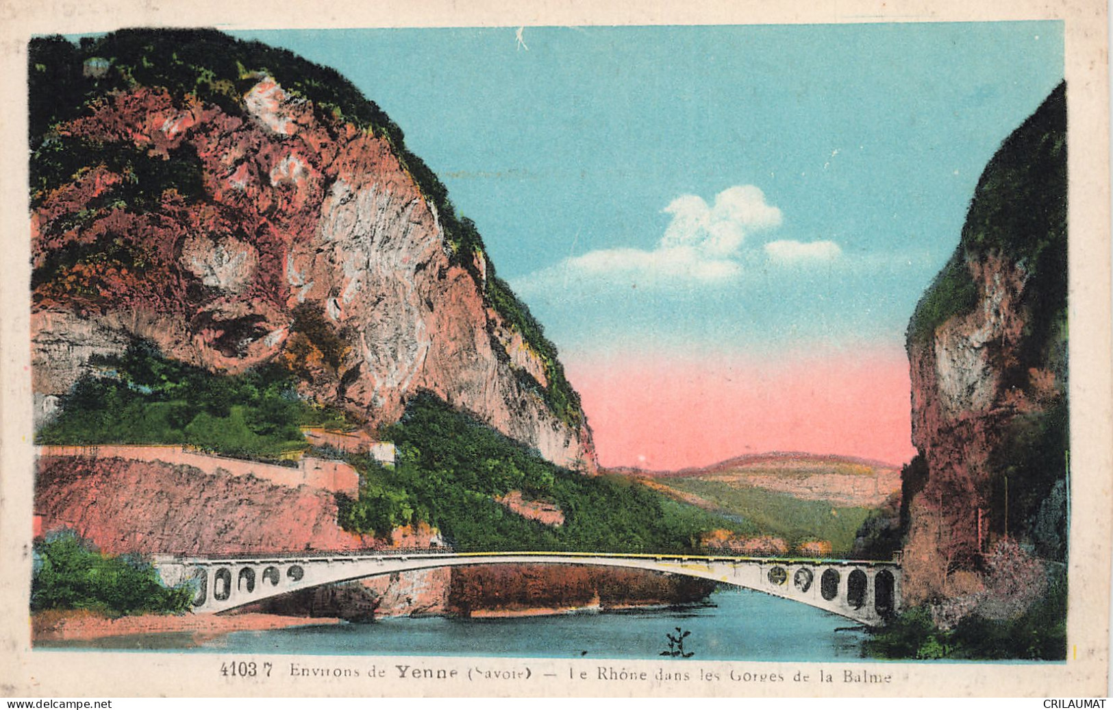 73-LE RHONE DANS LES GORGES DE LA BALNE-N°T5277-E/0349 - Andere & Zonder Classificatie