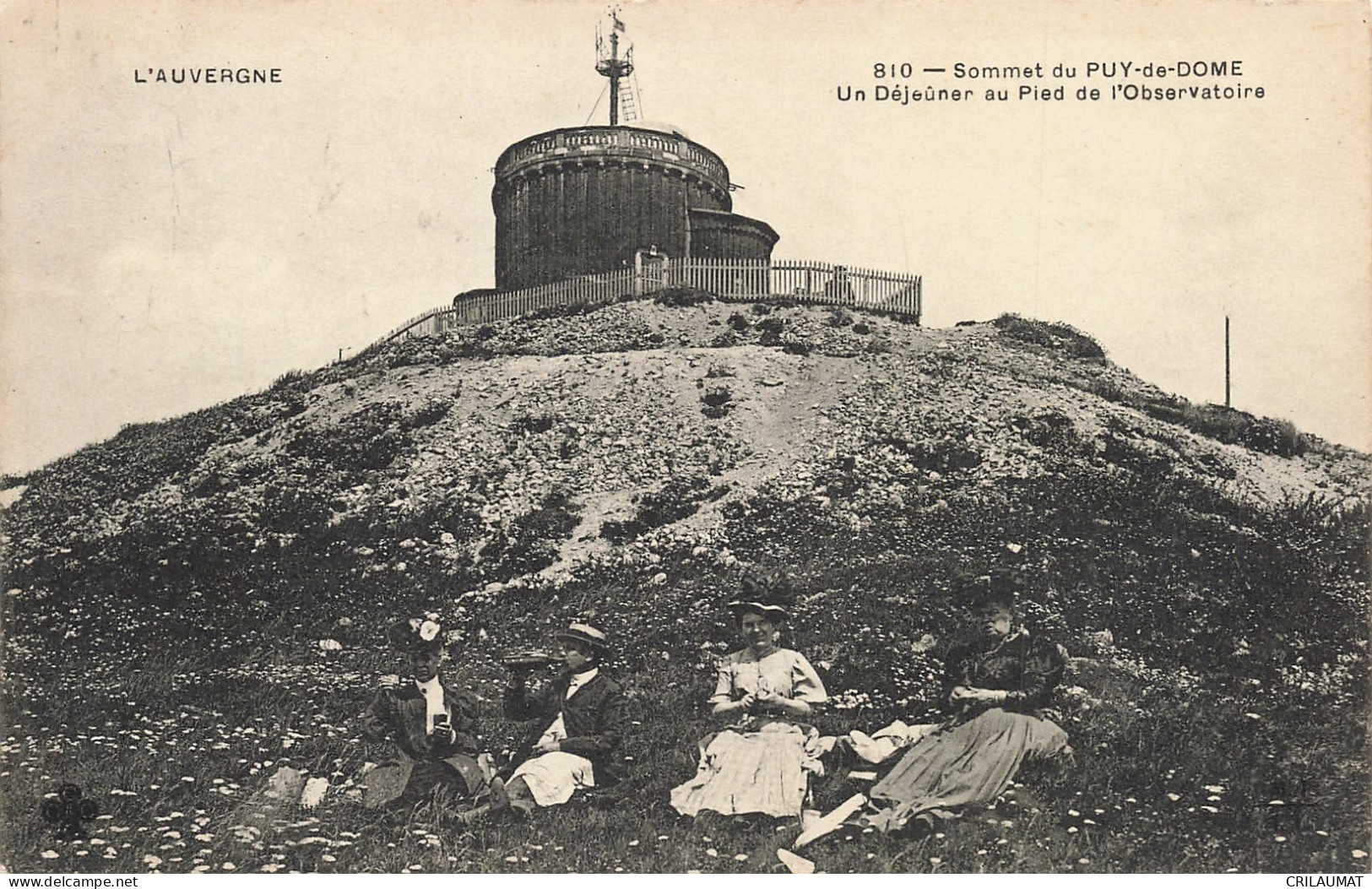 63-SOMMET DU PUY DE DOME L OBSERVATOIRE-N°T5277-E/0337 - Other & Unclassified