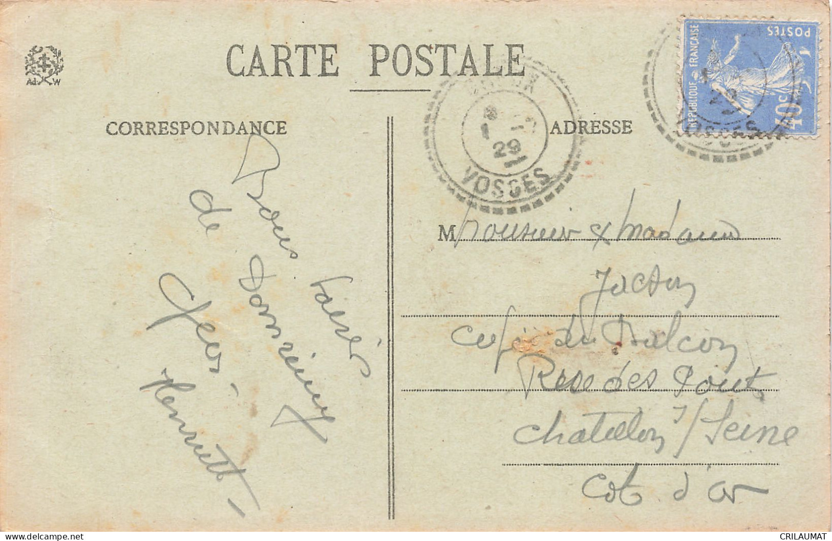 88-DOMREMY LA PUCELLE-N°T5277-E/0225 - Domremy La Pucelle