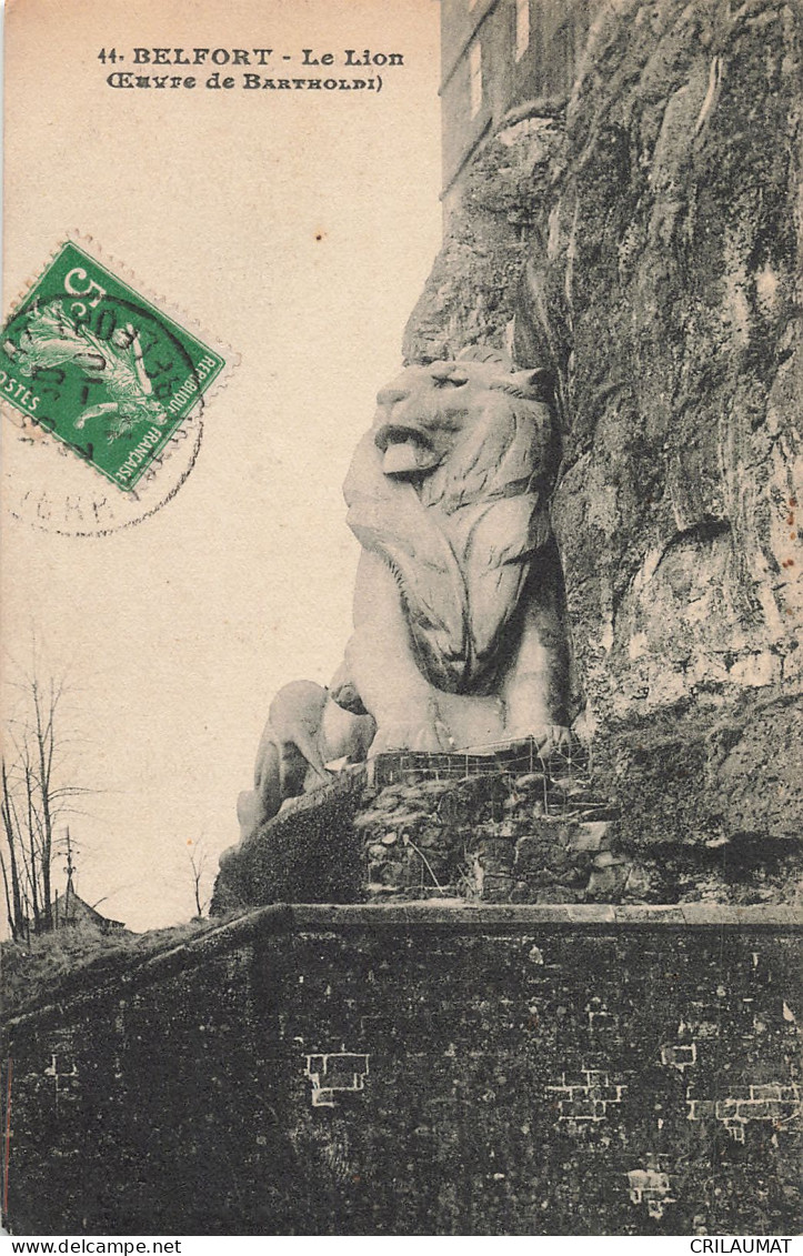 90-BELFORT LE LION-N°T5277-E/0075 - Belfort - Ville