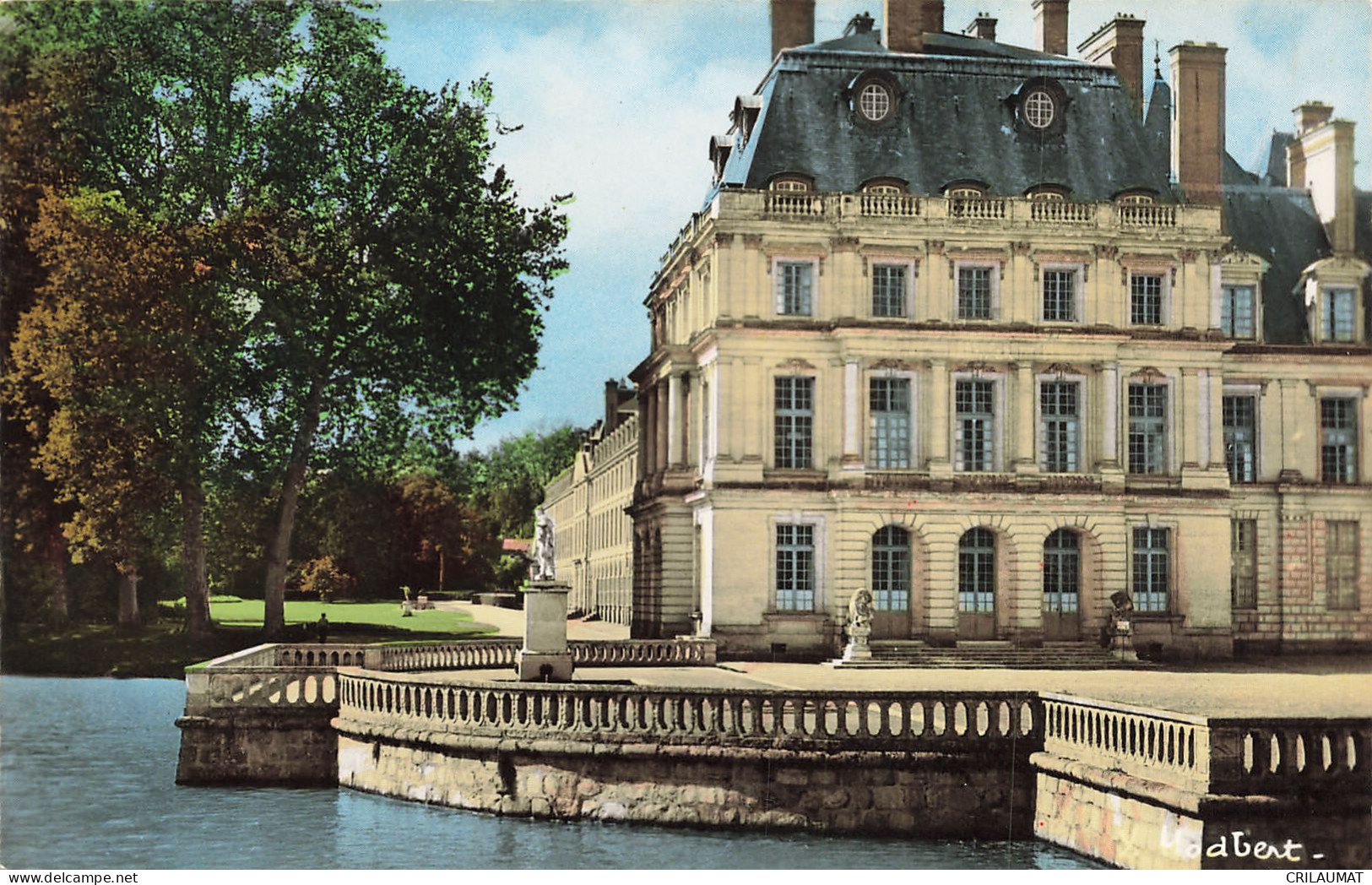 77-FONTAINEBLEAU LE PALAIS L ETANG DES CARPES-N°T5277-E/0063 - Fontainebleau