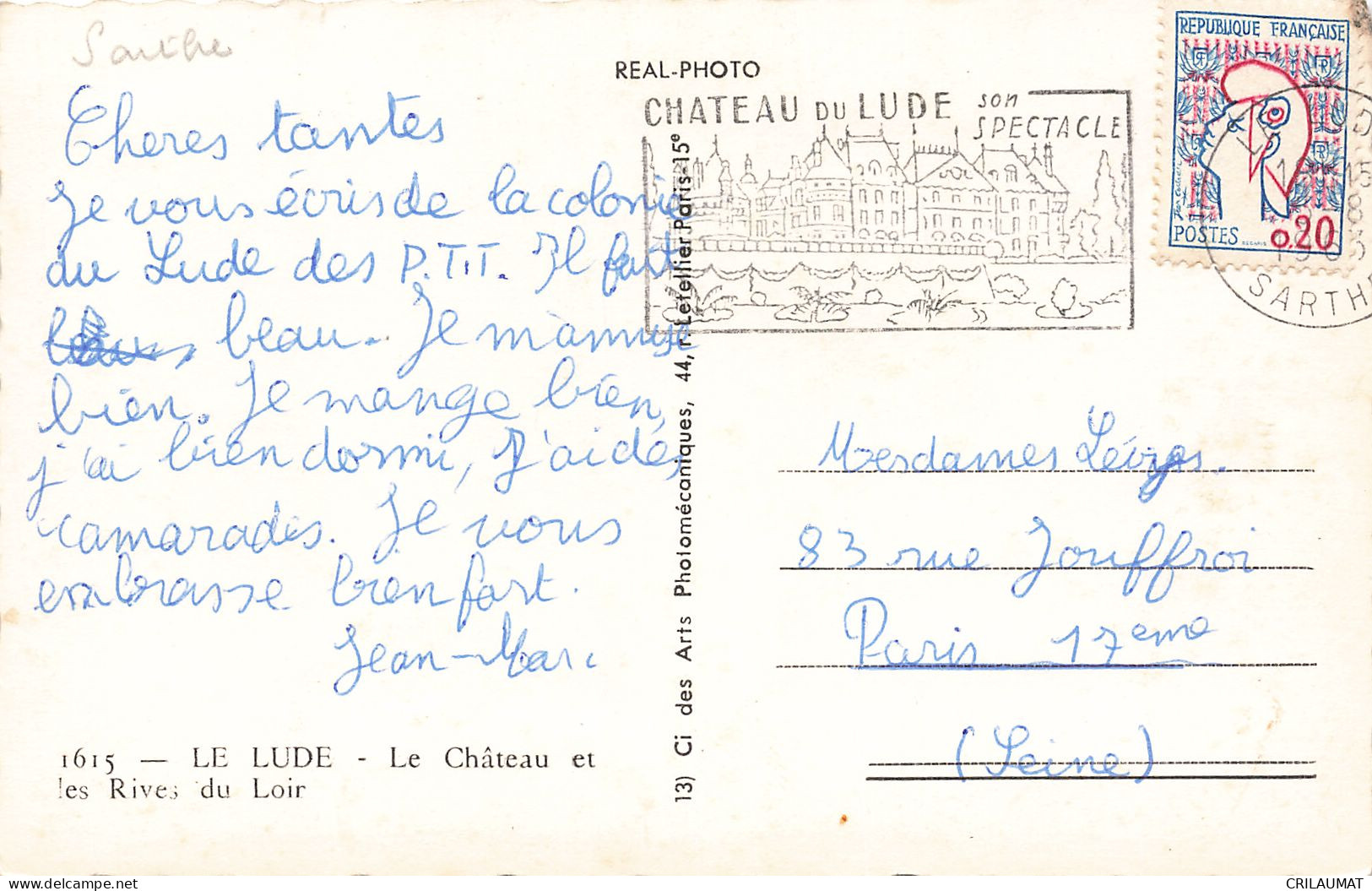 72-LE LUDE-N°T5277-E/0033 - Other & Unclassified