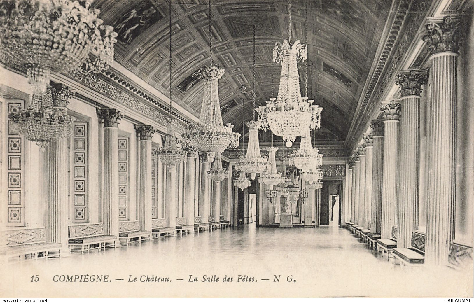 60-COMPIEGNE LE CHÂTEAU-N°T5277-E/0013 - Compiegne