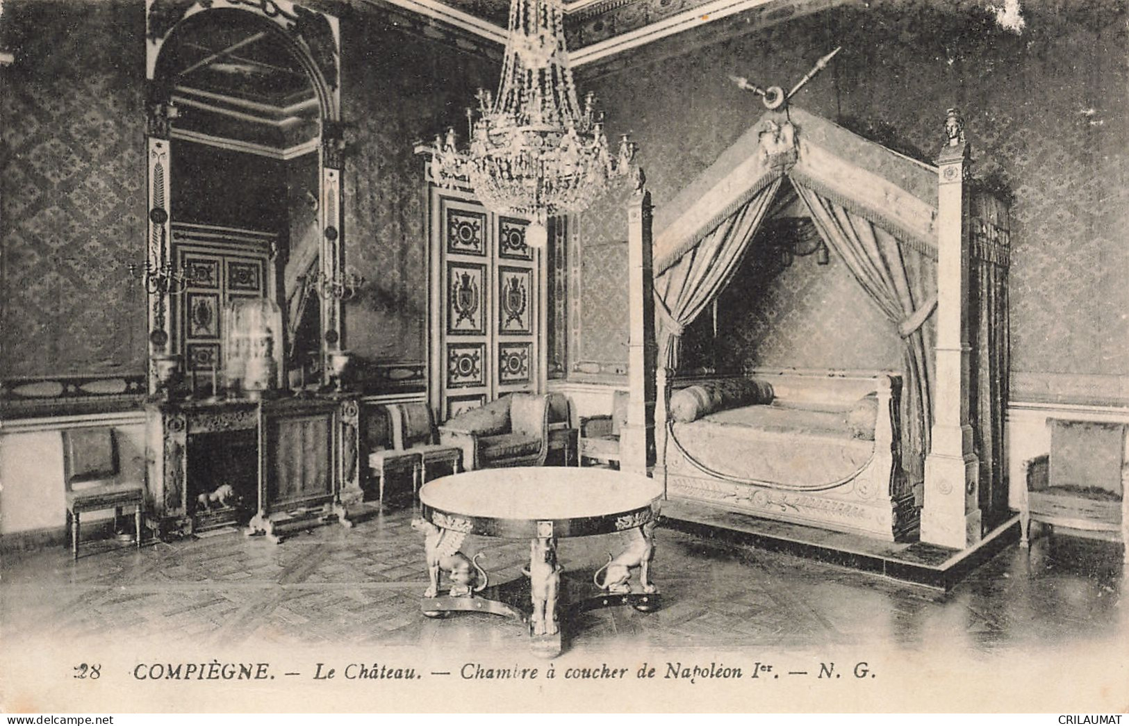 60-COMPIEGNE LE CHÂTEAU-N°T5277-E/0011 - Compiegne