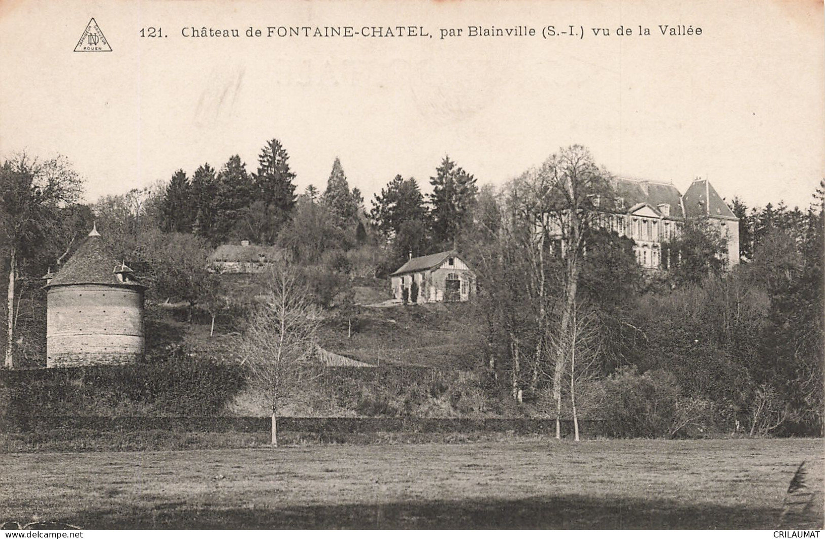 76-CHÂTEAU DE FONTAINE CHATEL-N°T5277-D/0277 - Sonstige & Ohne Zuordnung