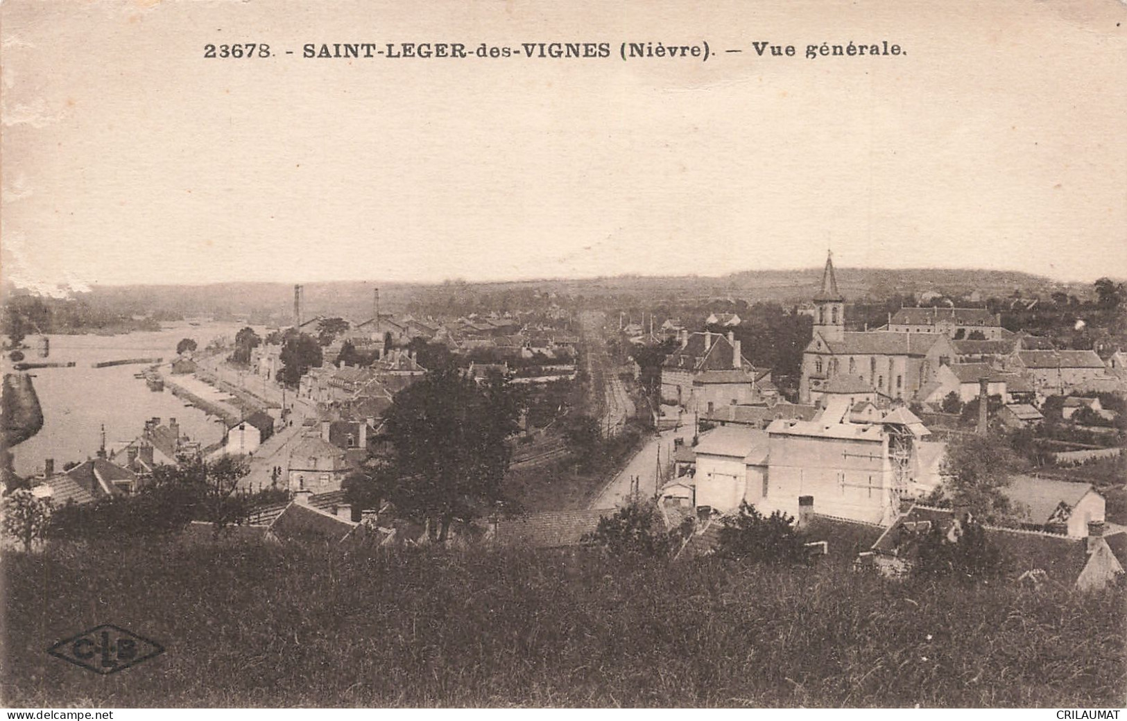 58-SAINT LEGER DES VIGNES-N°T5277-D/0125 - Autres & Non Classés