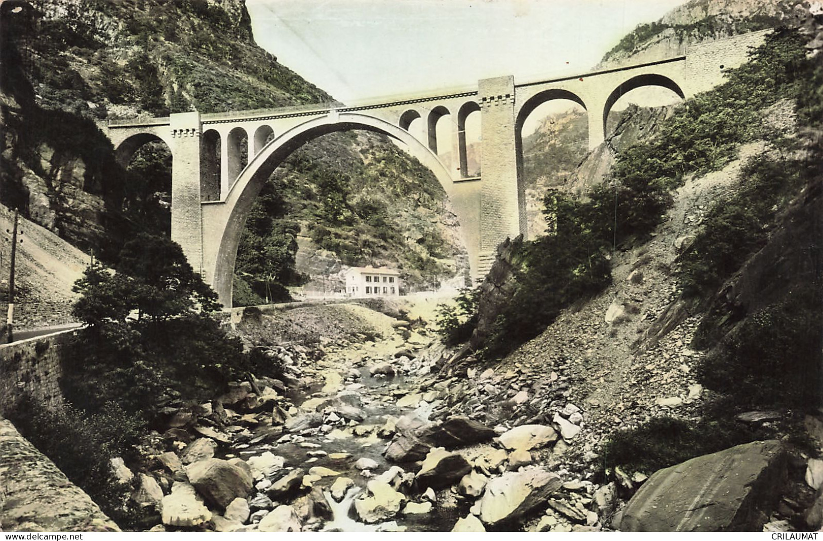 06-FONTAN PONT DE SCARASSOUI SUR LA ROYA-N°T5277-D/0077 - Autres & Non Classés