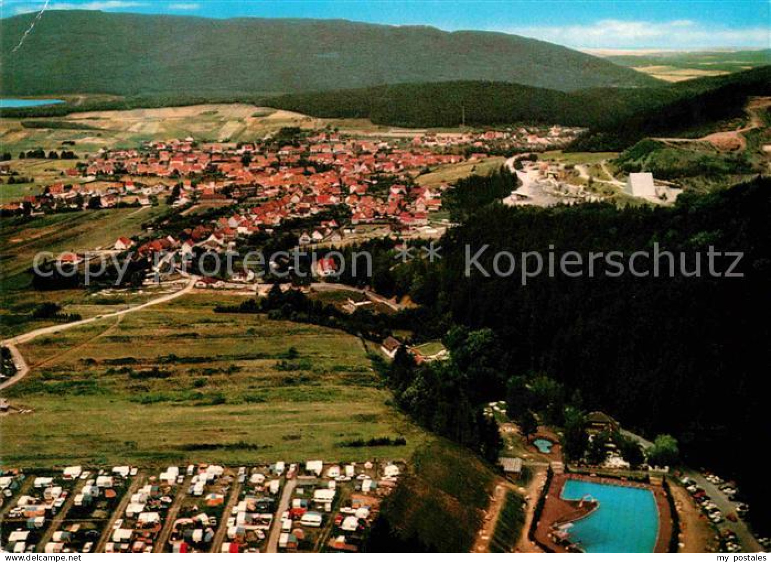 72853072 Wolfshagen Harz Fliegeraufnahme Waldgaststaette Im Tannengrund  Wolfsha - Langelsheim