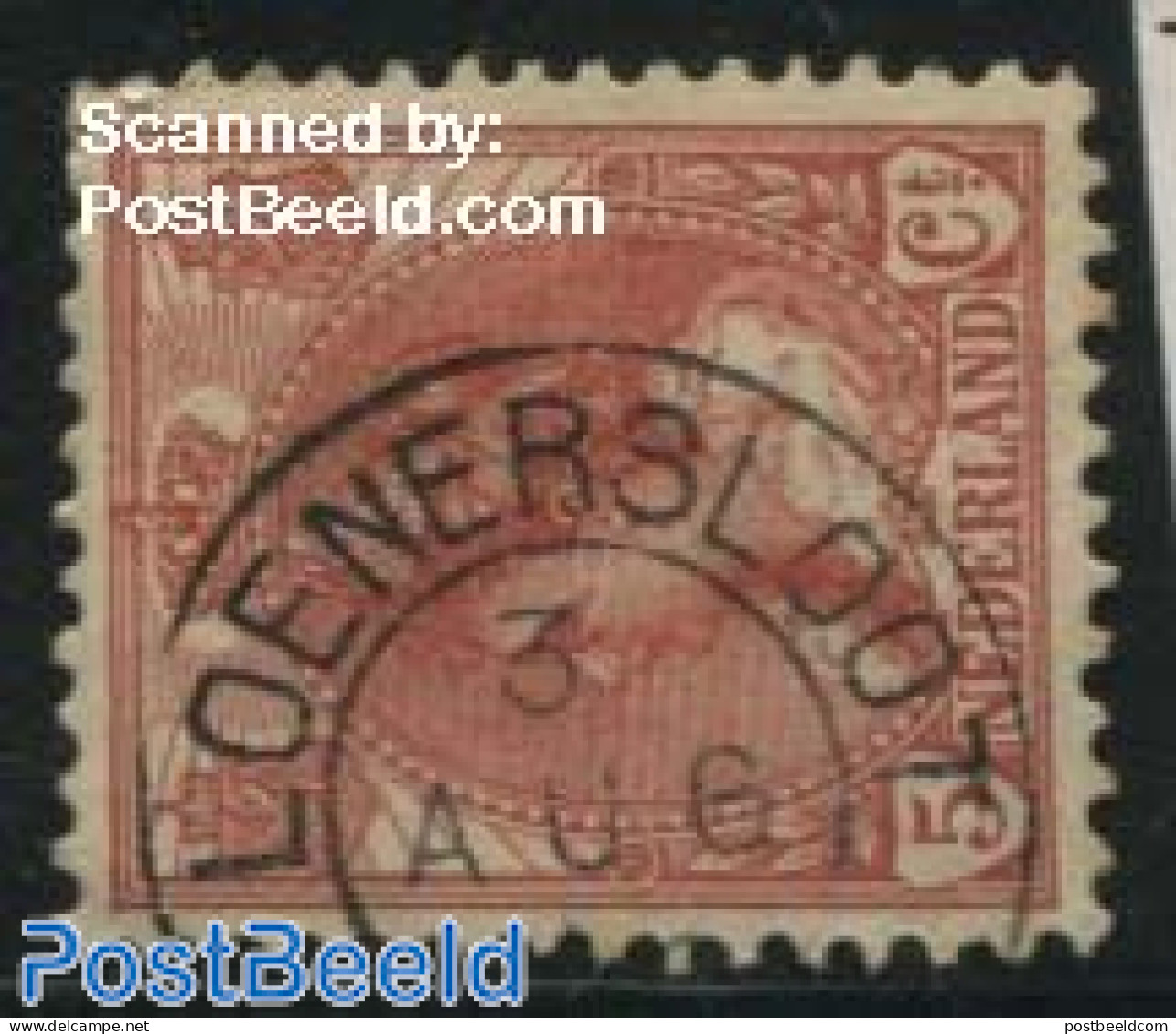 Netherlands, Kleinrond Cancellations 1900 Kleinrond LOENERSLOOT On NVPH 60, Used Stamps - Altri & Non Classificati