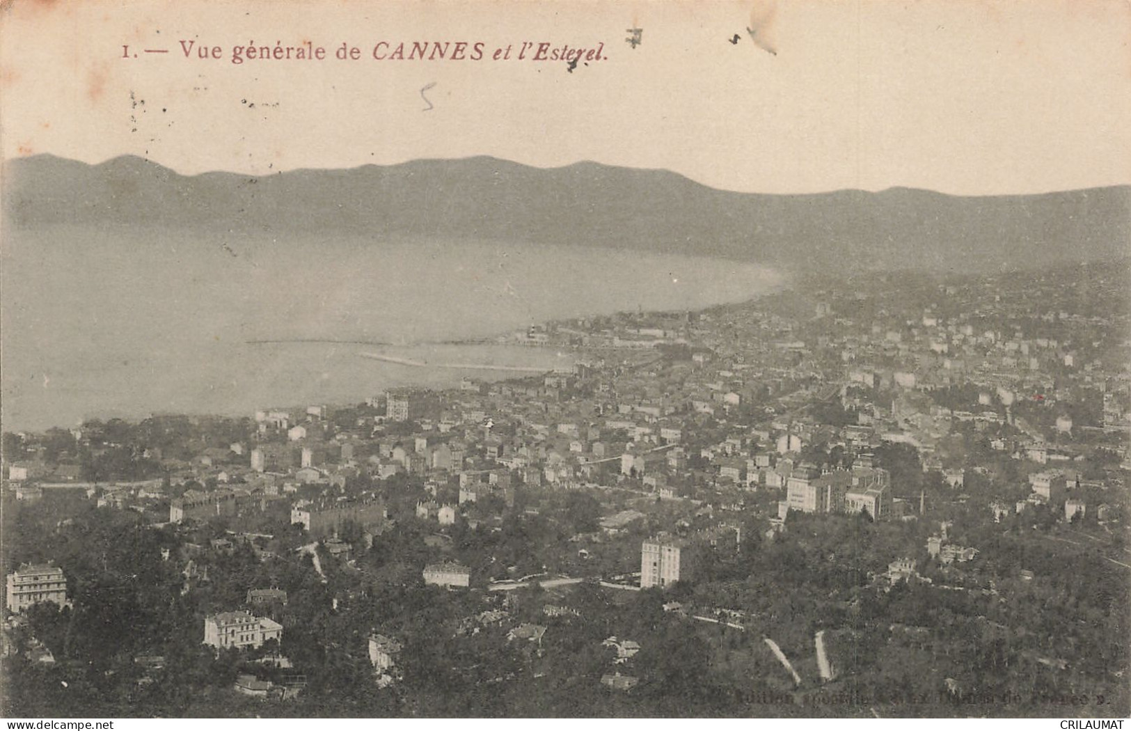 06-CANNES ET L ESTEREL-N°T5277-C/0259 - Cannes