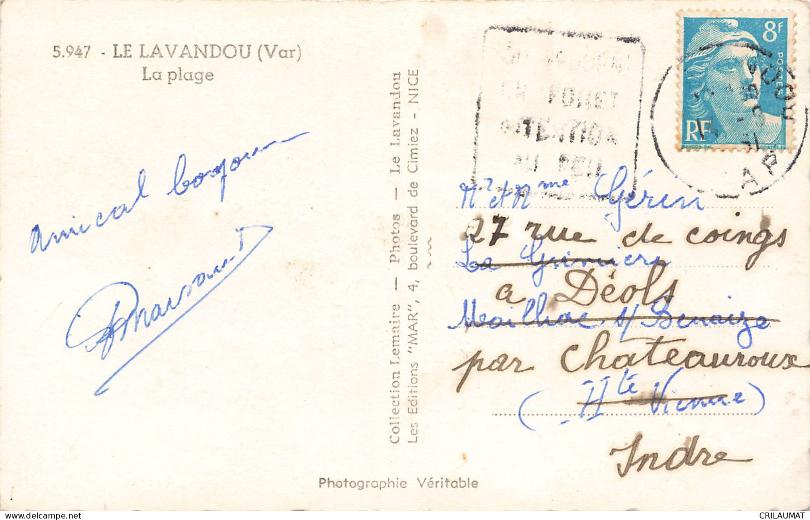 83-LE LAVANDOU-N°T5277-H/0141 - Le Lavandou