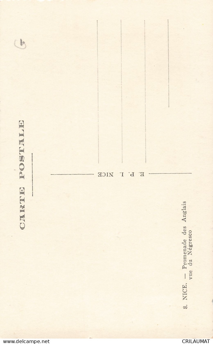 06-NICE-N°T5277-H/0091 - Autres & Non Classés
