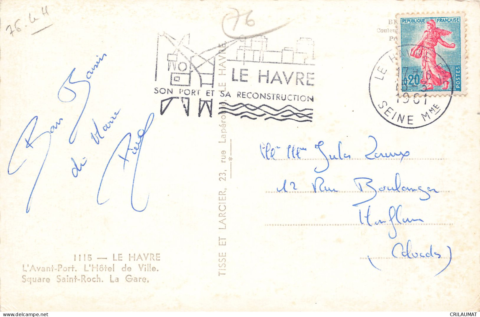 76-LE HAVRE-N°T5277-H/0021 - Unclassified