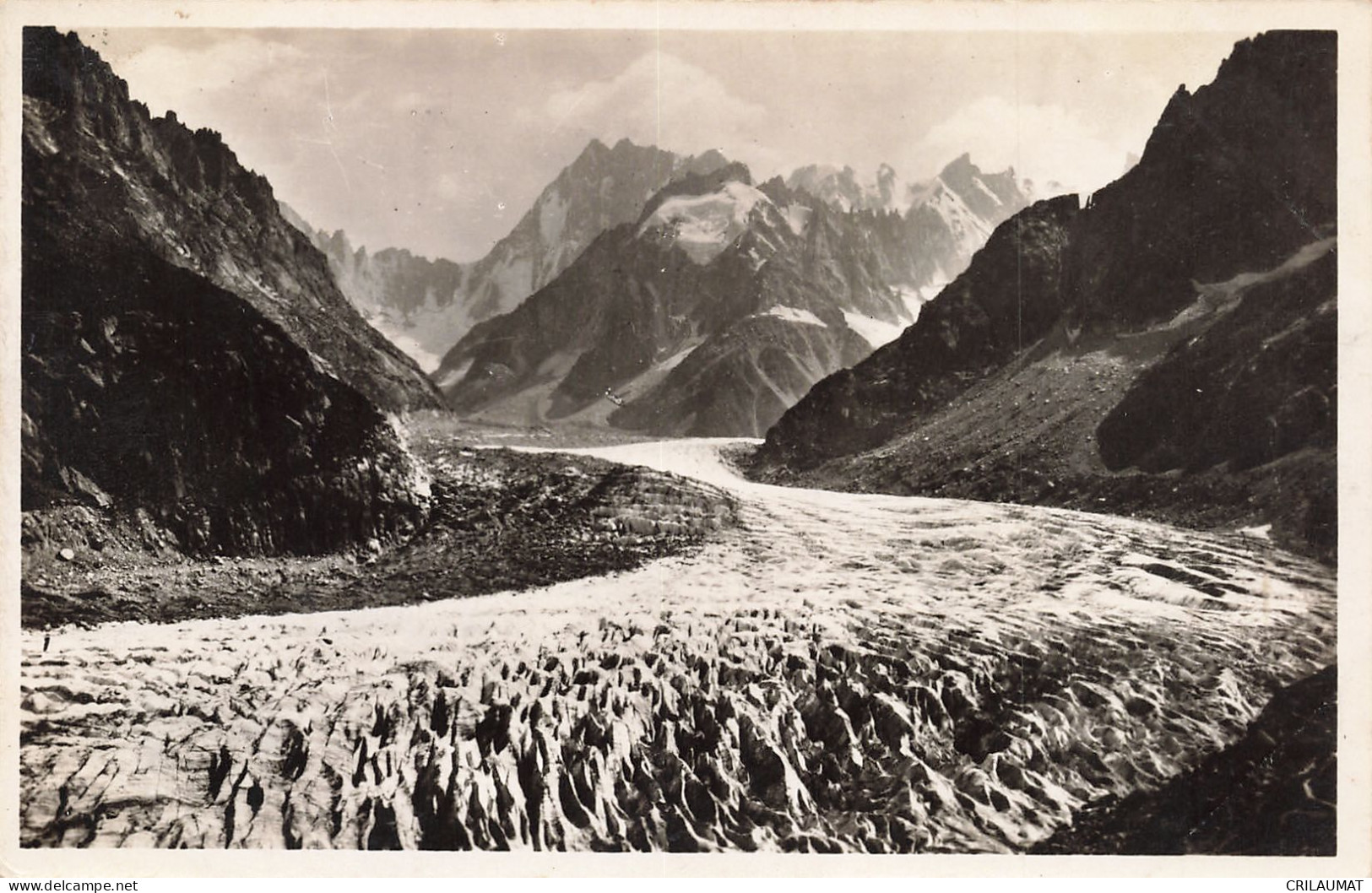 74-CHAMONIX LA MER DE GLACE-N°T5277-G/0277 - Chamonix-Mont-Blanc