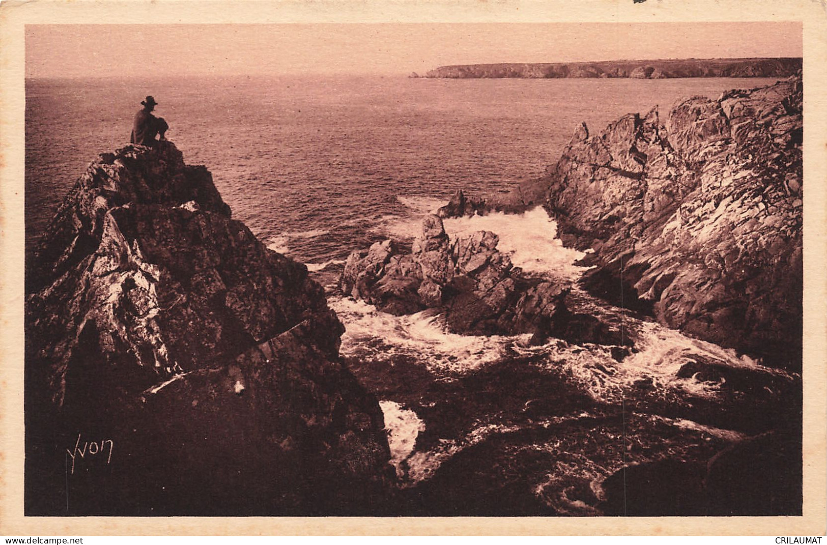 29-POINTE DU RAZ BAIE DES TREPASSES ET POINTE DU VAN-N°T5278-B/0293 - Andere & Zonder Classificatie