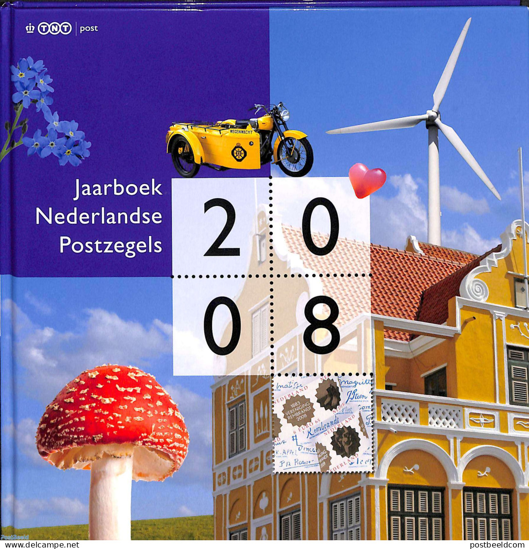 Netherlands 2008 Official Yearbook 2008 With Stamps, Mint NH, Various - Yearsets (by Country) - Neufs