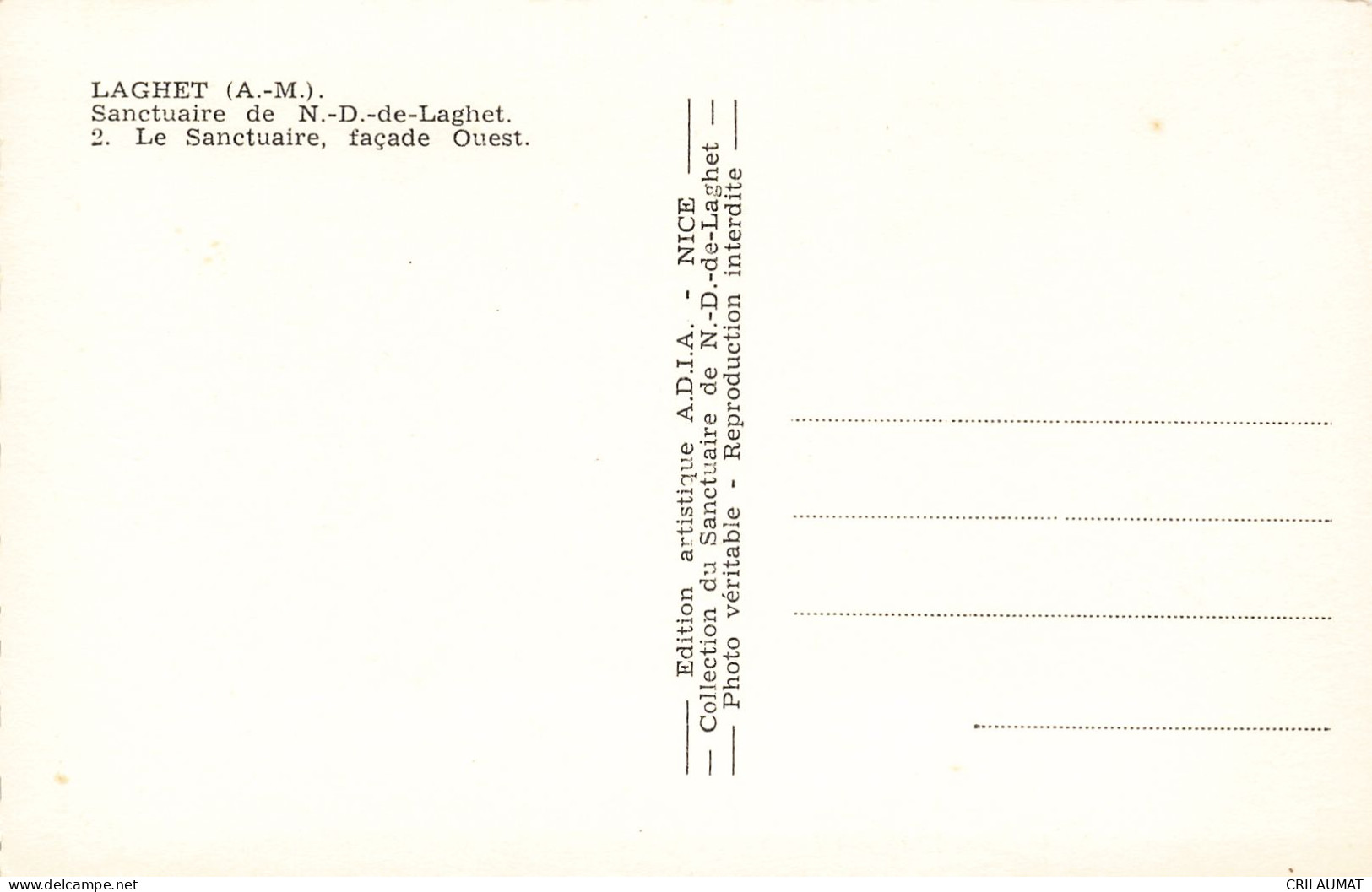 06-LAGHET-N°T5278-B/0225 - Other & Unclassified