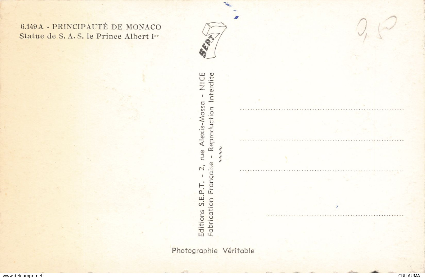 98-MONACO-N°T5278-B/0221 - Other & Unclassified