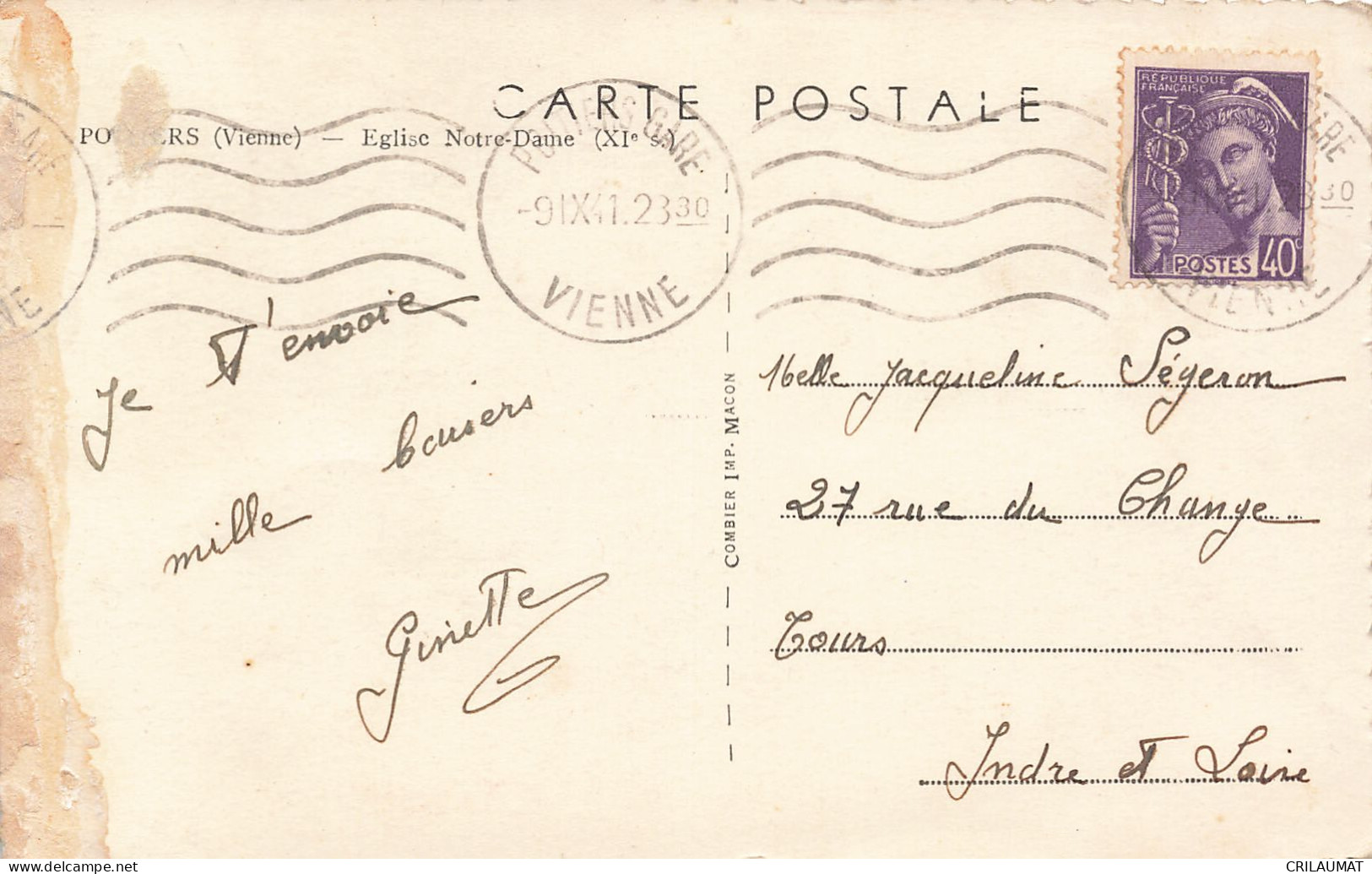 86-POITIERS-N°T5278-B/0197 - Poitiers