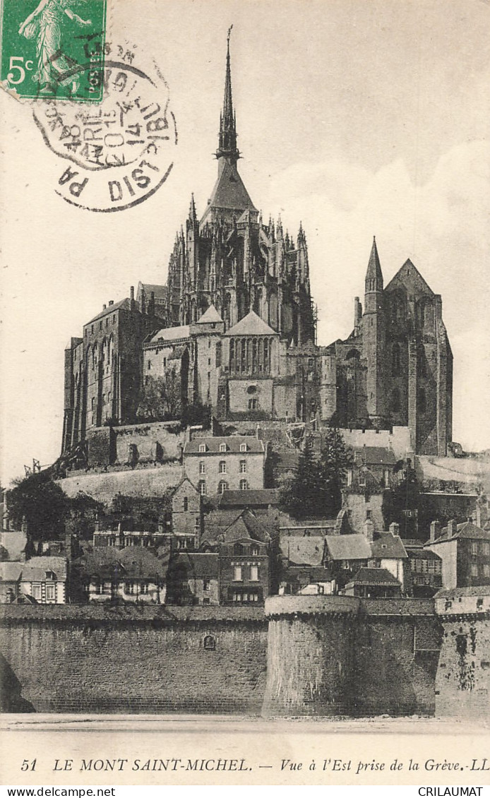 50-LE MONT SAINT MICHEL-N°T5278-A/0325 - Le Mont Saint Michel