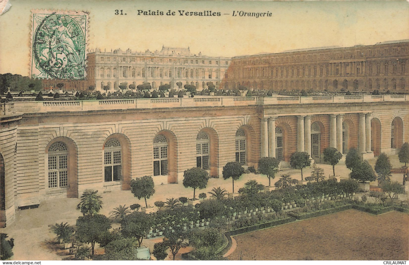 78-VERSAILLES LE PALAIS L ORANGERIE-N°T5278-A/0041 - Versailles (Château)