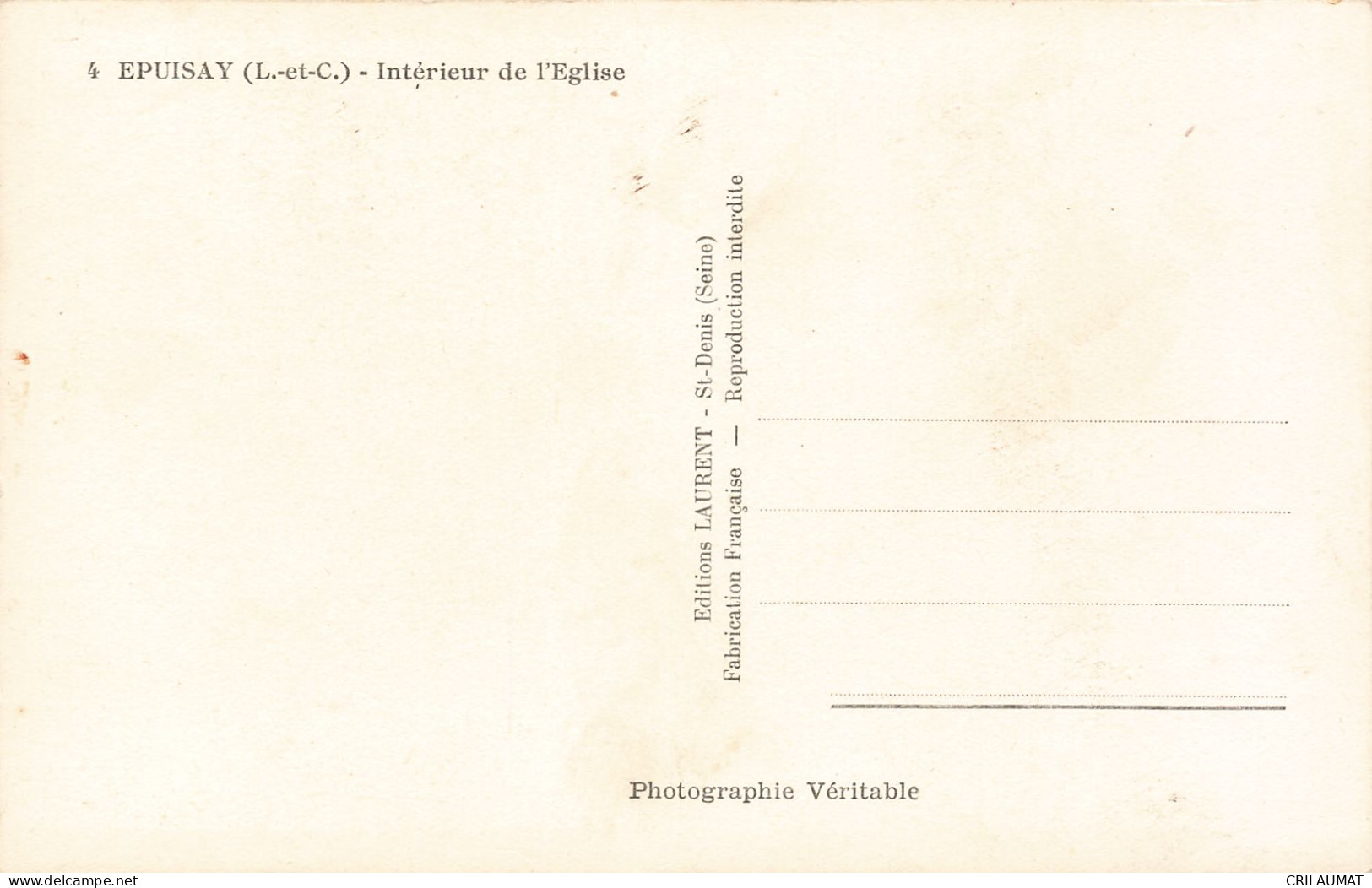 41-EPUISAY-N°T5278-A/0003 - Altri & Non Classificati