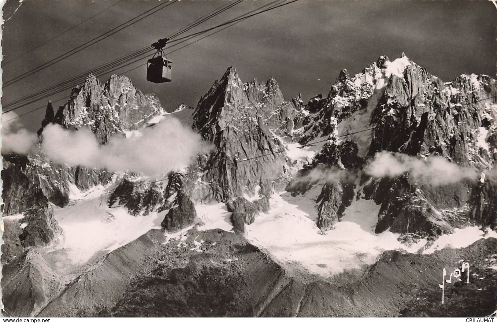 74-CHAMONIX TELEFERIQUE DU BREVENT-N°T5277-H/0301 - Chamonix-Mont-Blanc