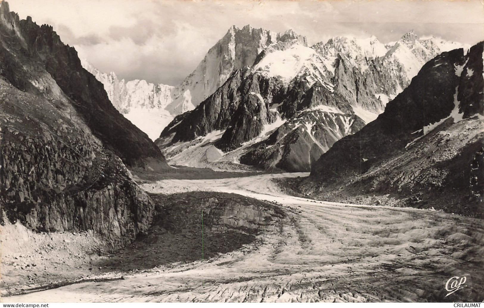 74-CHAMONIX MONT BLANC LA MER DE GLACE-N°T5278-E/0179 - Chamonix-Mont-Blanc