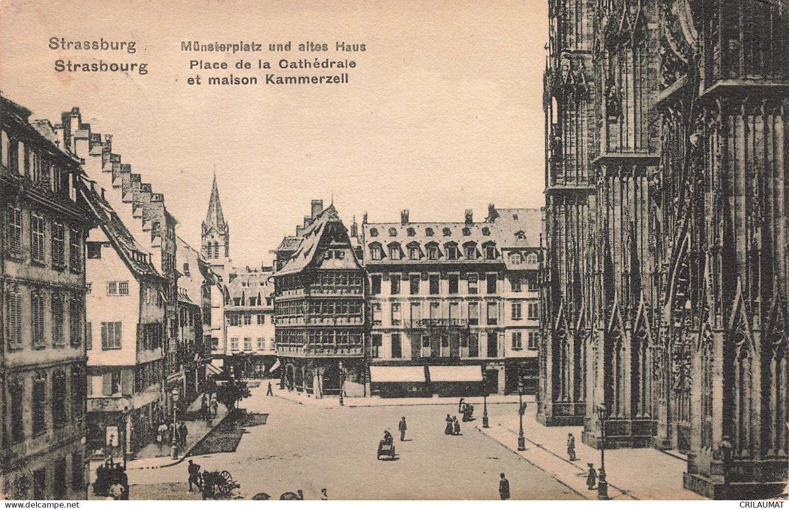 67-STRASBOURG-N°T5278-E/0129 - Straatsburg