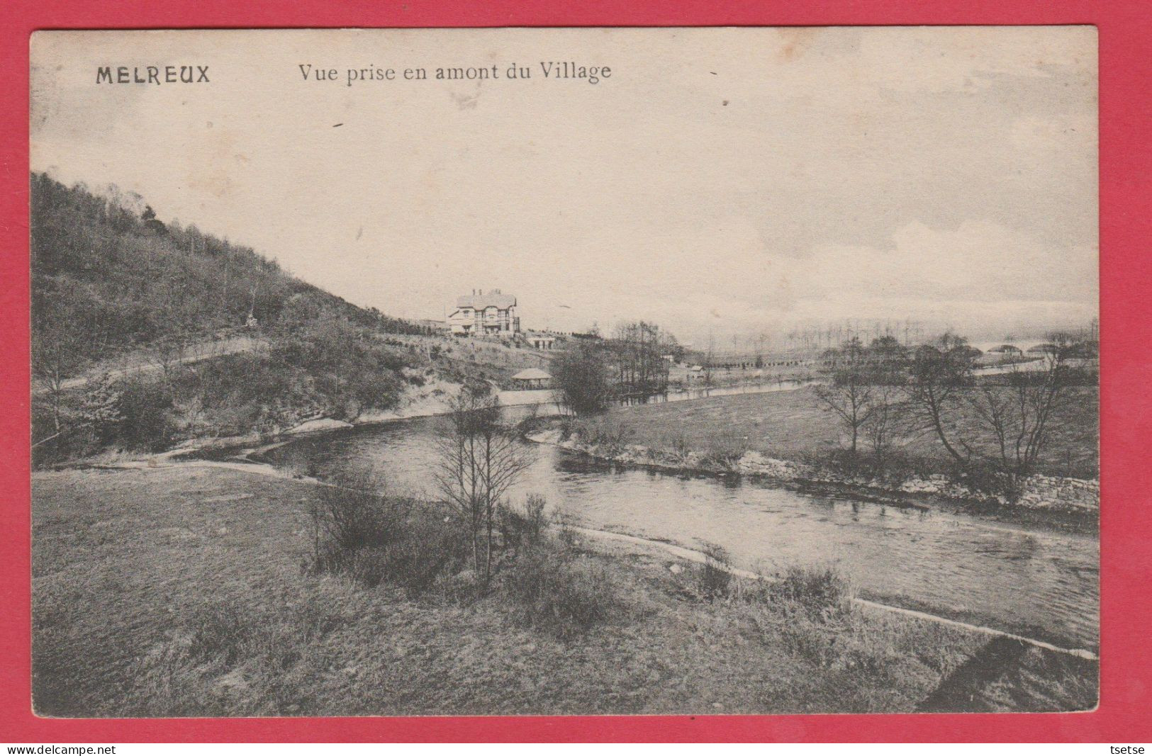 Melreux - Vue Prise En Amont Du Village - 1913 ( Voir Verso ) - Hotton