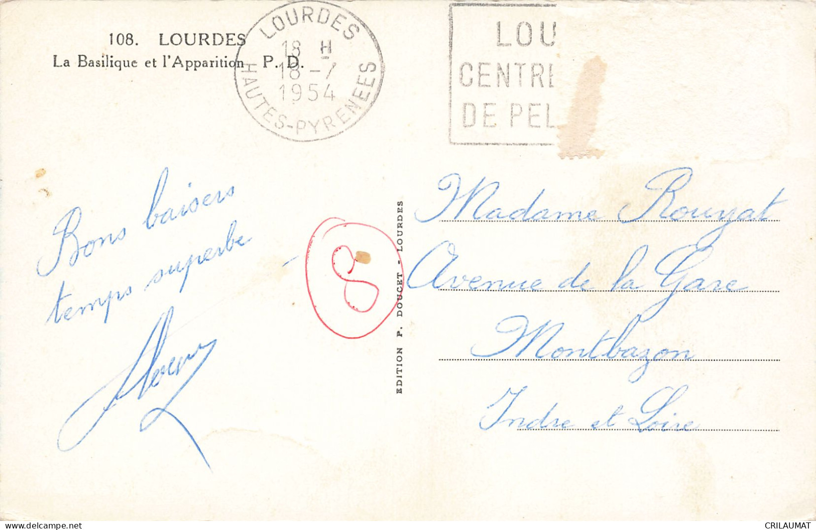 65-LOURDES-N°T5278-D/0339 - Lourdes