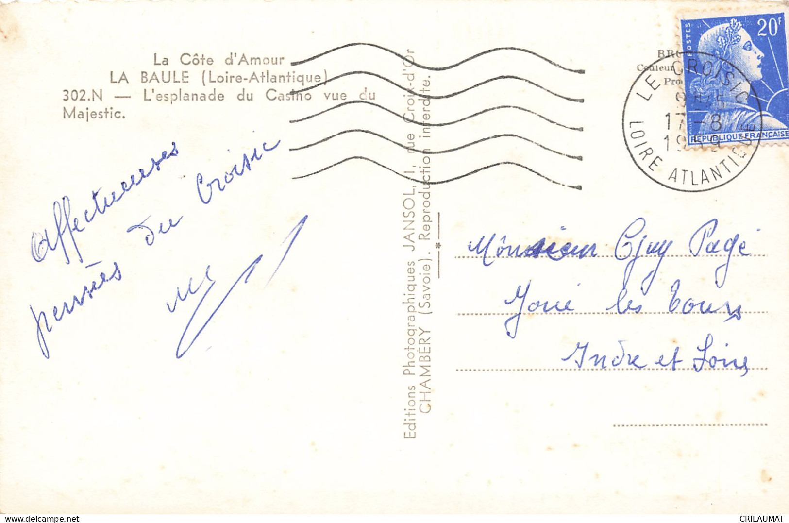 44-LA BAULE-N°T5278-C/0387 - La Baule-Escoublac