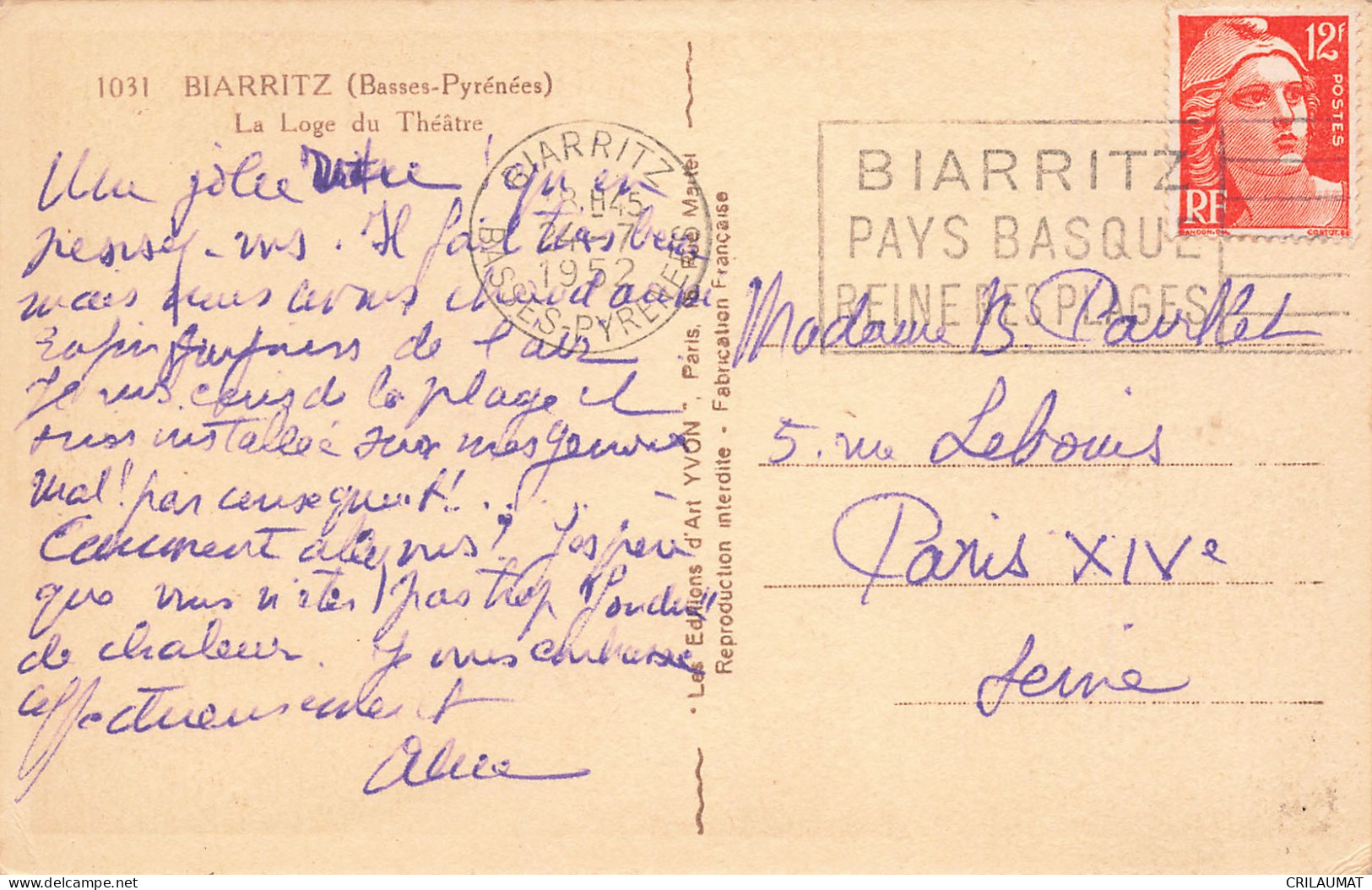 64-BIARRITZ-N°T5278-C/0099 - Biarritz