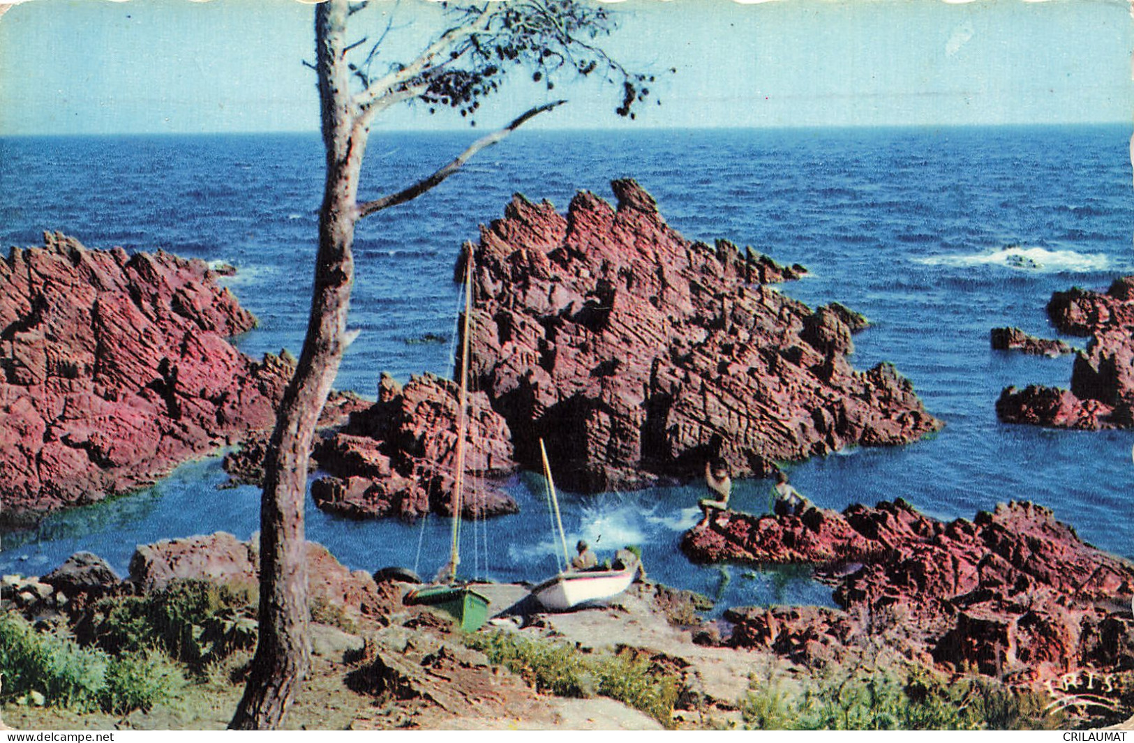 06-LA COTE D AZUR LA PETITE CALANQUE-N°T5278-G/0325 - Autres & Non Classés