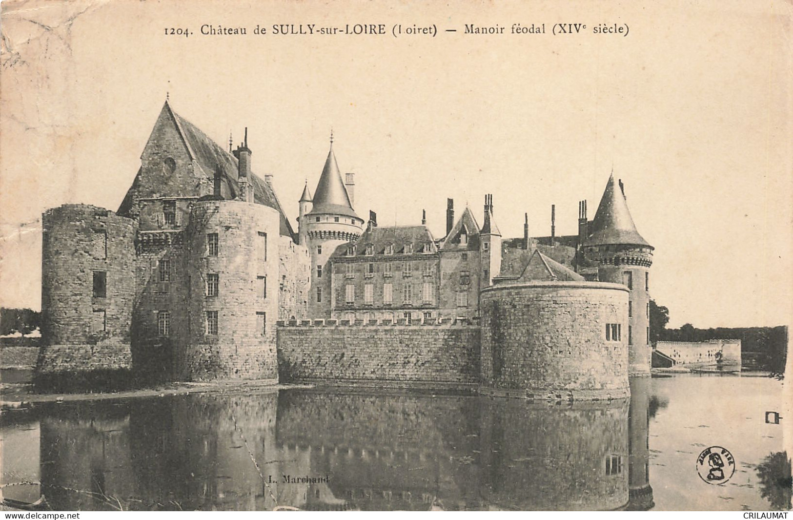 45-SULLY SUR LOIRE-N°T5278-G/0255 - Sully Sur Loire