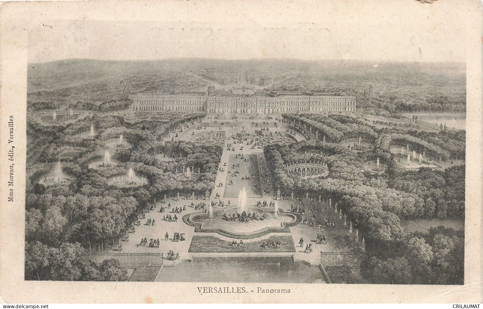 78-VERSAILLES PANORAMA-N°T5278-G/0153 - Versailles (Schloß)