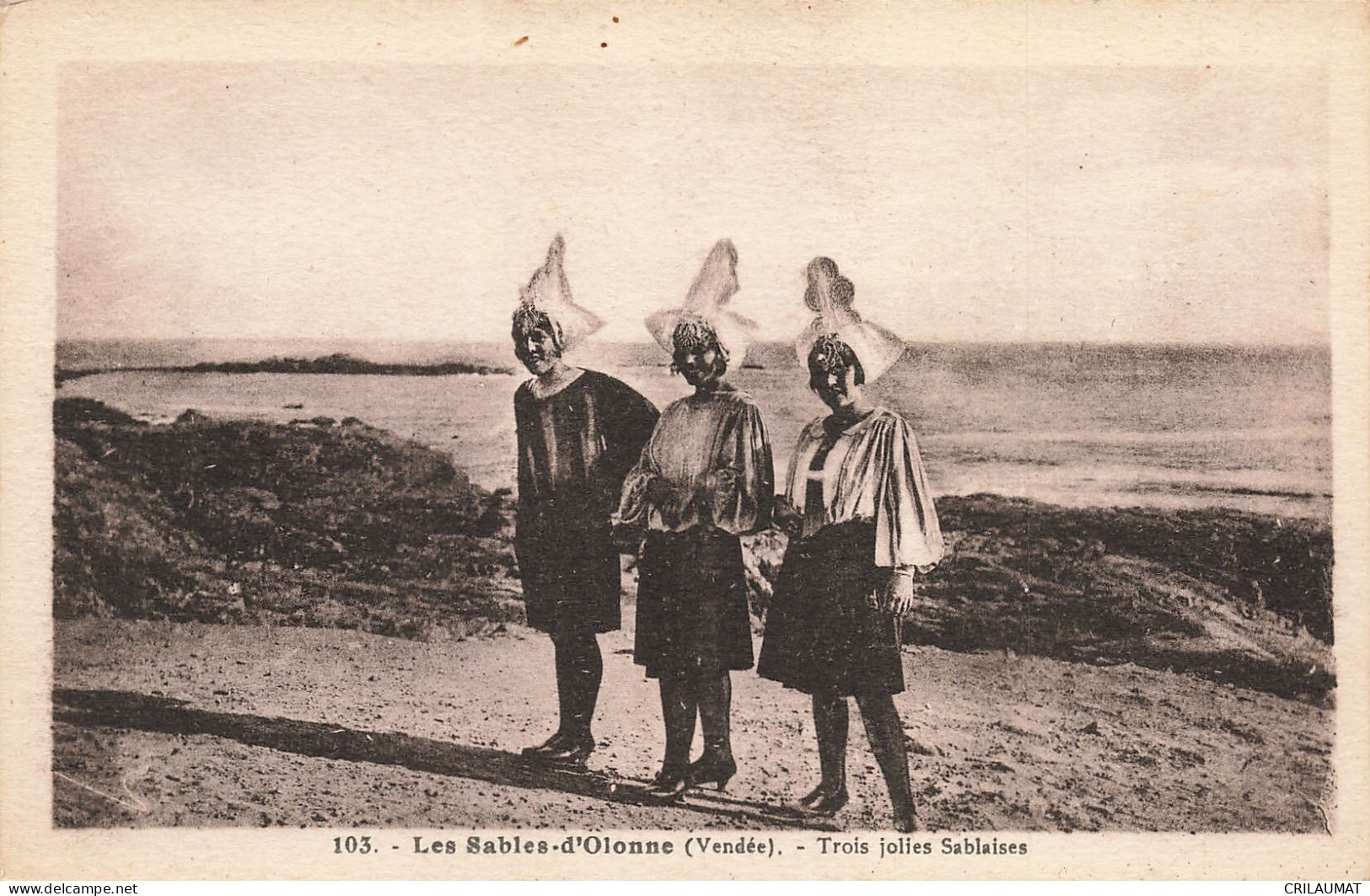 85-LES SABLES D OLONNE FOLKLORE SABLAISES-N°T5278-E/0373 - Sables D'Olonne