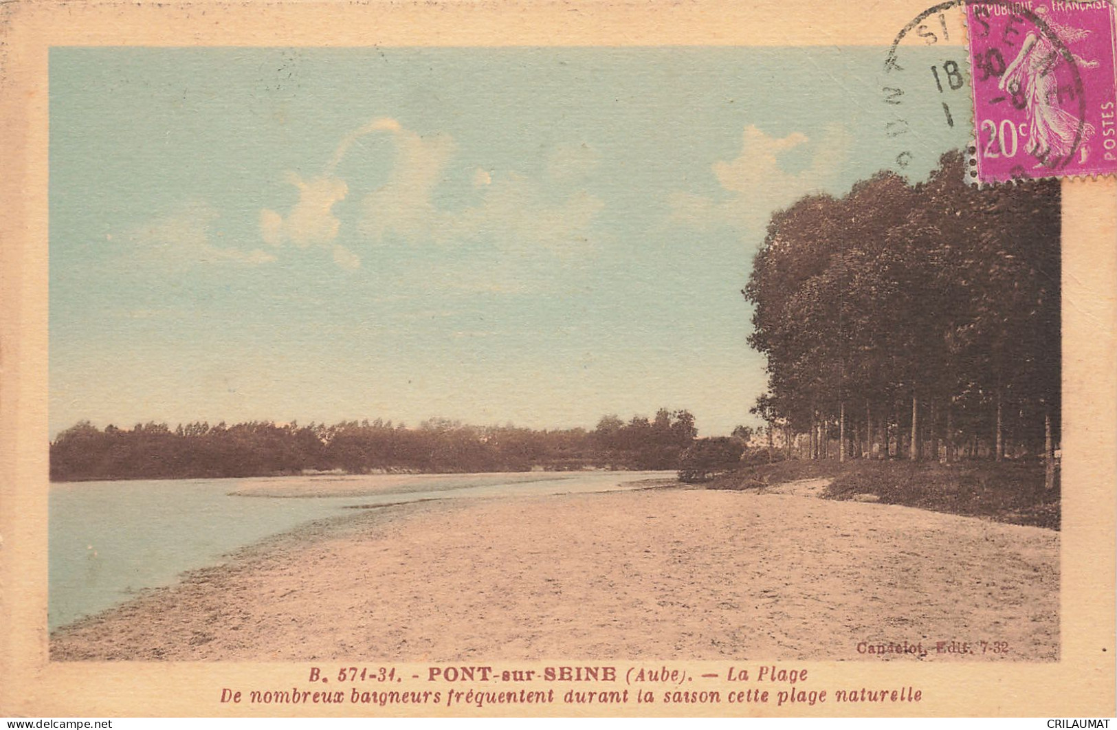 10-PONT SUR SEINE-N°T5278-E/0341 - Autres & Non Classés