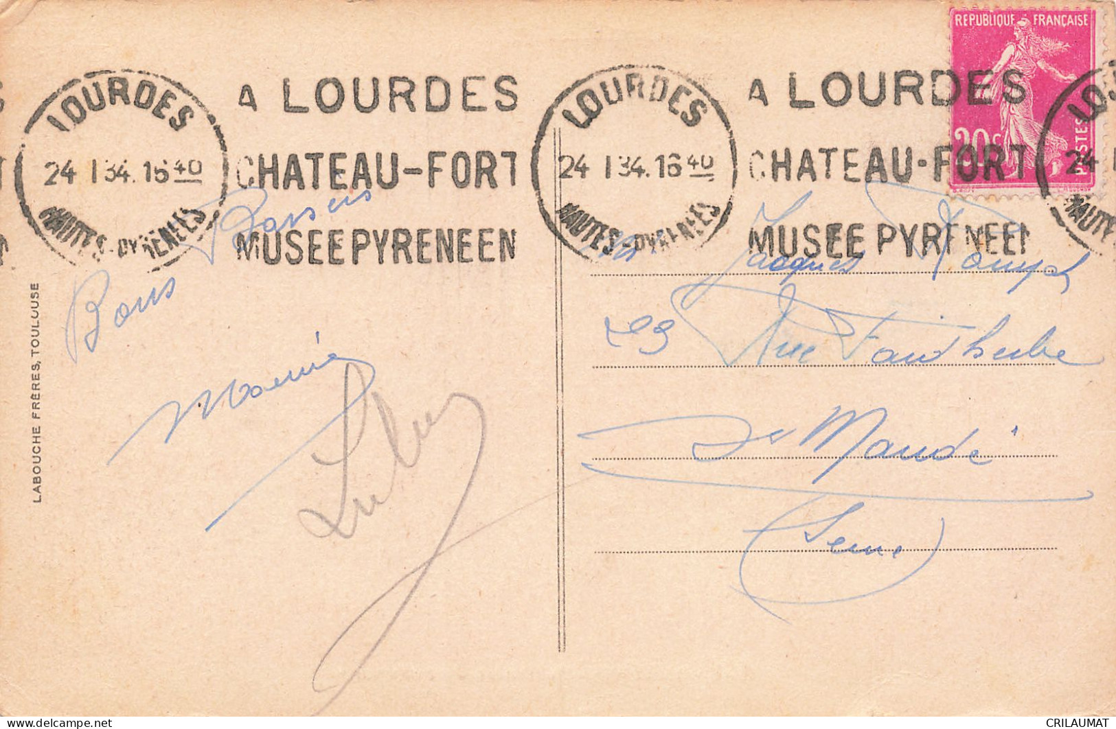 65-LOURDES-N°T5278-E/0277 - Lourdes