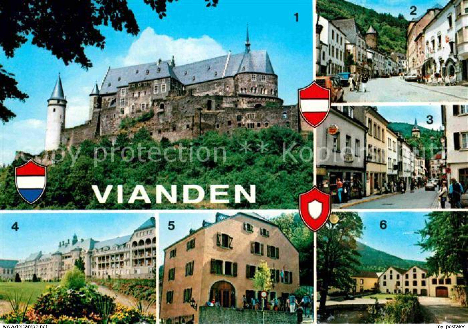 72852778 Vianden Chateau Rue De La Gare Grande Rue Sanatorium Auberge De Jeuness - Autres & Non Classés