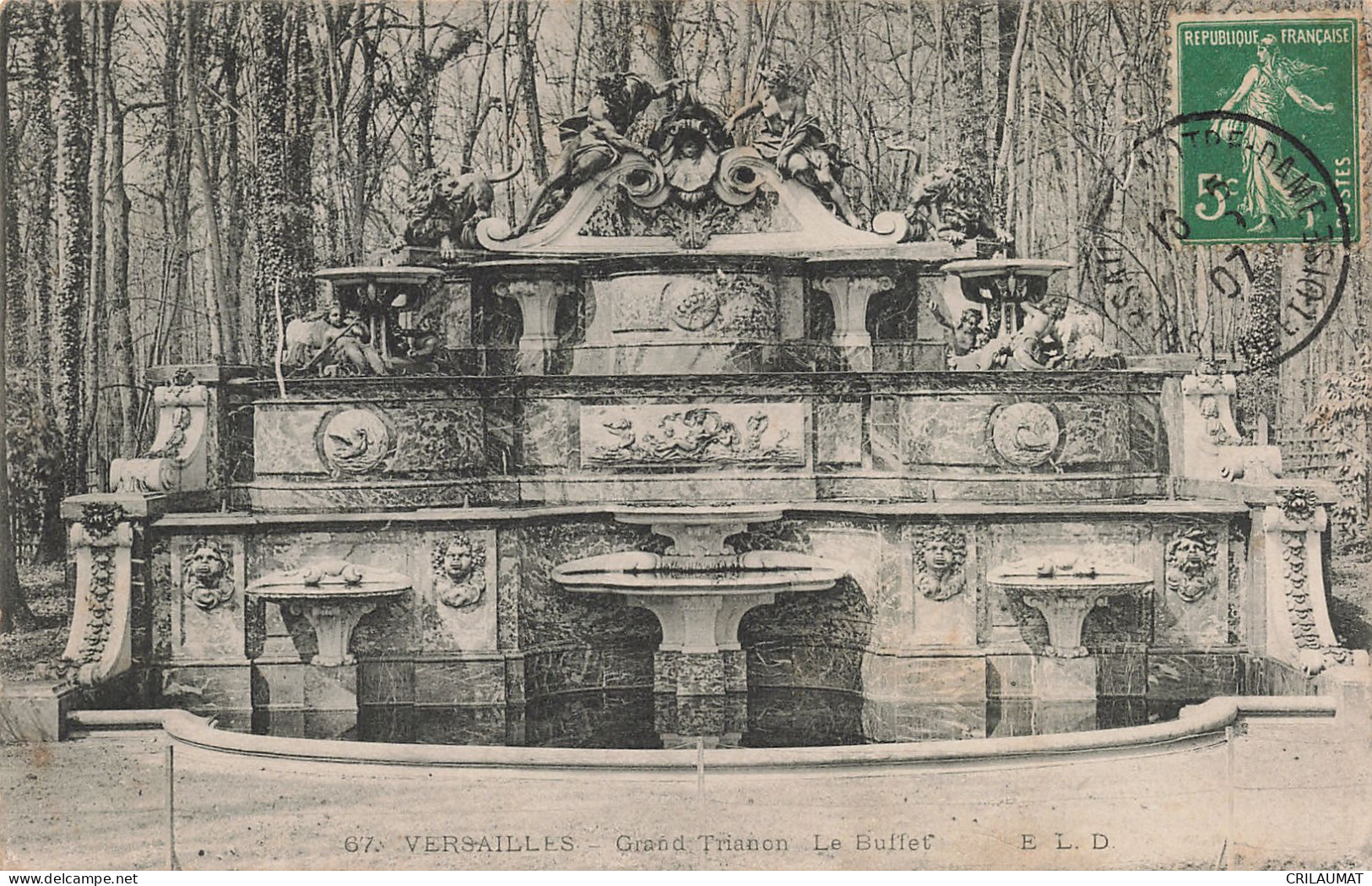 78-VERSAILLES GRAND TRIANON LE BUFFET-N°T5279-B/0101 - Versailles (Château)