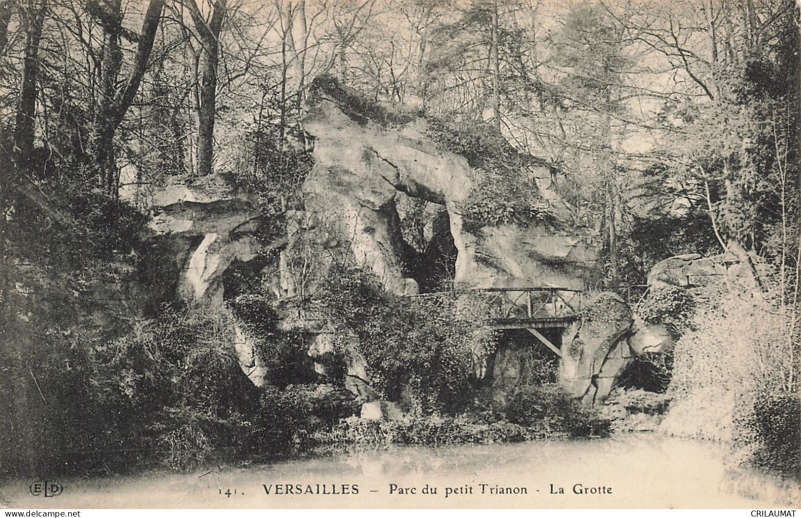 78-VERSAILLES LE PARC LA GROTTE-N°T5279-B/0089 - Versailles (Château)