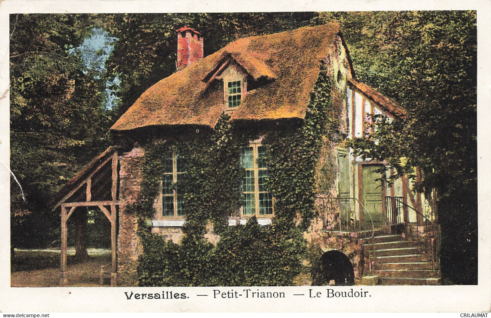 78-VERSAILLES PETIT TRIANON LE BOUDOIR-N°T5279-B/0073 - Versailles (Kasteel)