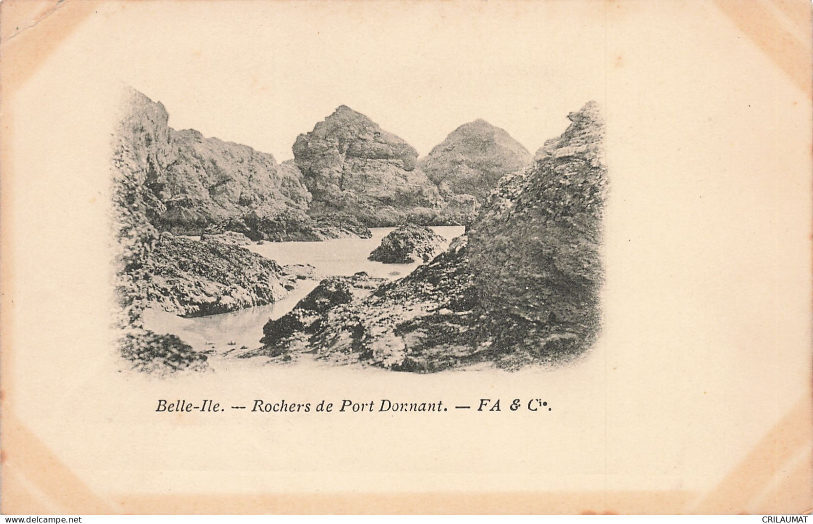 56-BELLE ILE EN MER ROCHERS DE PORT DONNANT-N°T5279-B/0023 - Belle Ile En Mer