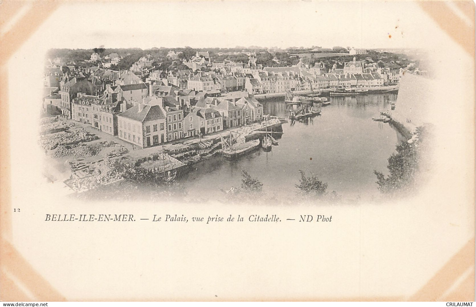 56-BELLE ILE EN MER LE PALAIS-N°T5279-B/0029 - Belle Ile En Mer